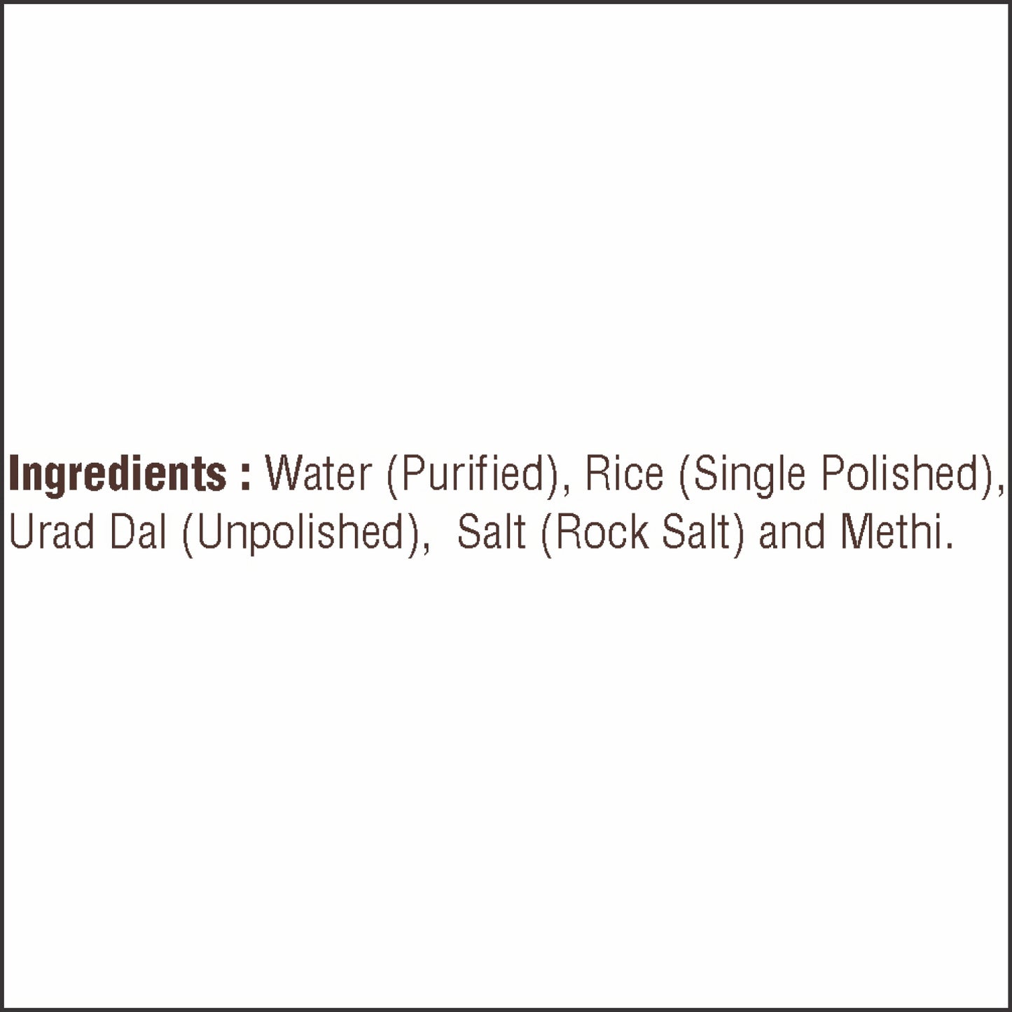 Rishta Specialty Idli Dosa Batter with Chutney Pudi Offer