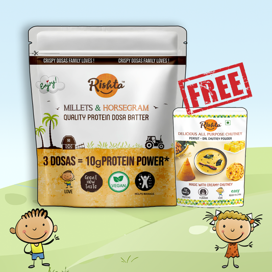 Rishta Quality Protein Dosa Batter with  All Purpose  Delicious  Chutney offer